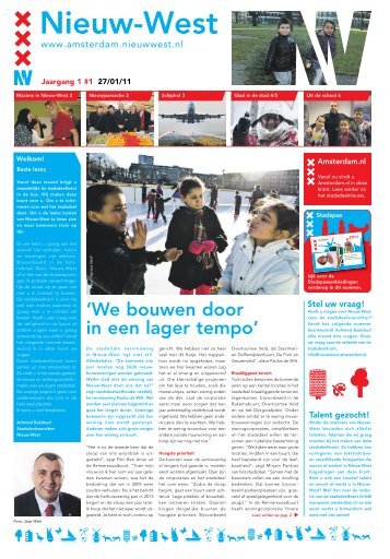 Stadsdeelkrant januari - pdf - Stadsdeel Nieuw-West - Gemeente ...