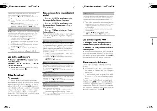 Pioneer DEH-1320MP Car Radio OWNER'S MANUAL Operating ...