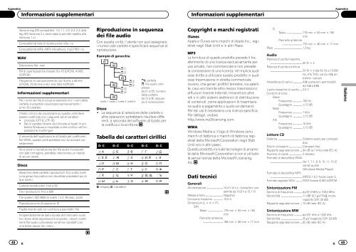 Pioneer DEH-1320MP Car Radio OWNER'S MANUAL Operating ...