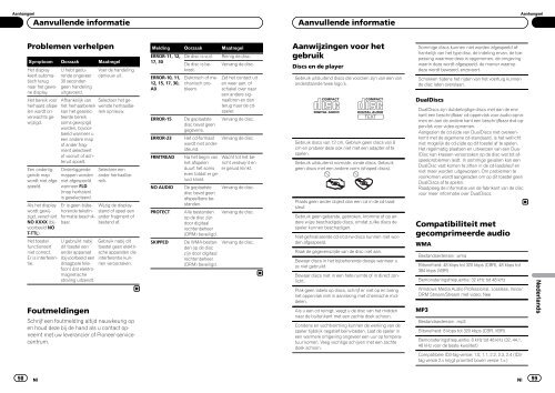 Pioneer DEH-1320MP Car Radio OWNER'S MANUAL Operating ...