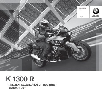 Prijslijst K 1300 R - Motor Houtrust