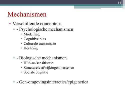 De JES studie: effecten van huiselijk geweld op de ontwikkeling van ...