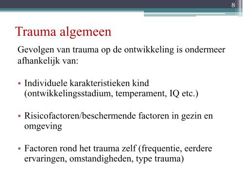 De JES studie: effecten van huiselijk geweld op de ontwikkeling van ...