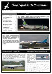 N° 28 – November 2008 - Aviation Photography Luxembourg