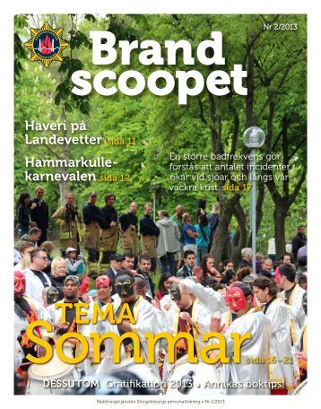 Brandscoopet 2-2013.pdf - Räddningstjänsten Storgöteborg