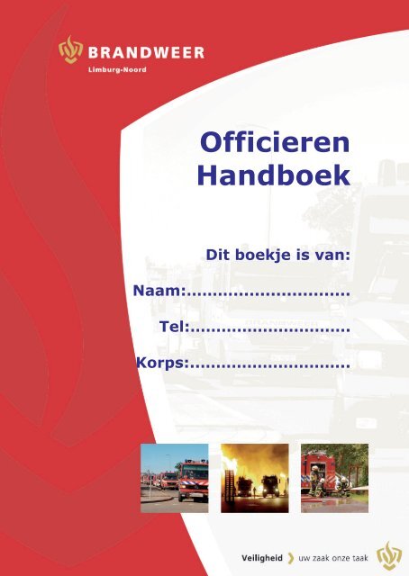 Officieren Handboek - Brandweer