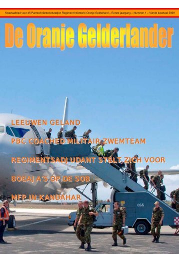 Nummer 1 - 45 PAINFBAT Oranje Gelderland