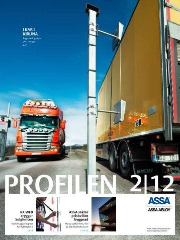 Profilen nummer 2, 2012 - Assa