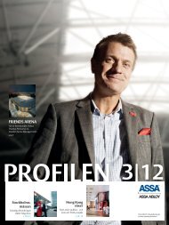 Profilen nummer 3, 2012 - Assa