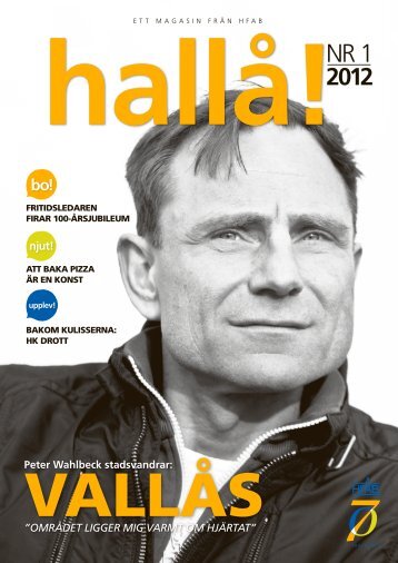 hallå! Nr 1 2012 - Halmstad Fastighets AB