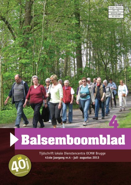 Balsemboomblad - Dienstencentra Brugge
