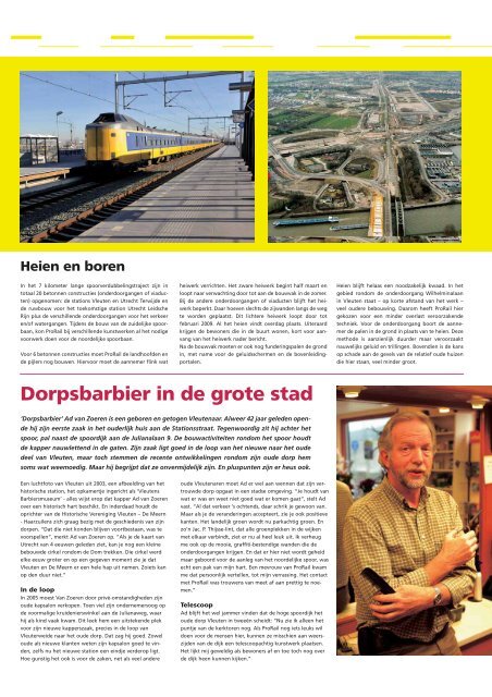 Bouwkrant Vleuten - ProRail