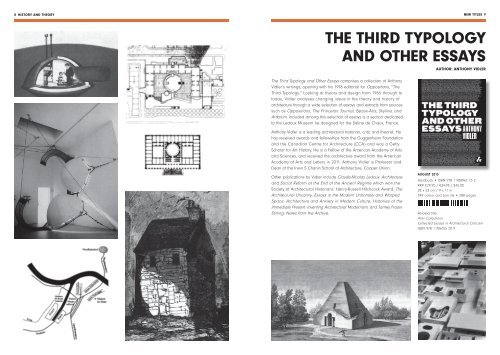 SPRING 2013 - Artifice books on architecture