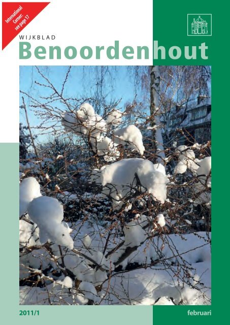 2011/1 - Wijkvereniging Benoordenhout