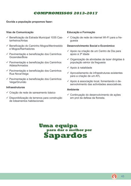 REVISTA PS "OS NOSSOS COMPROMISSOS"