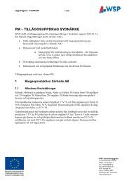 Bilaga: Tilläggsutredning