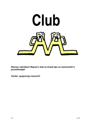 CLUB AA 20 - club bb fleringen
