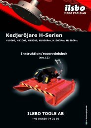 Kedjeröjare H-Serien - Ilsbo Tools AB