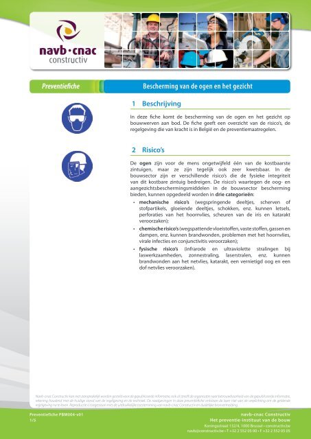 Fiche PBM-004 - FFC - Constructiv