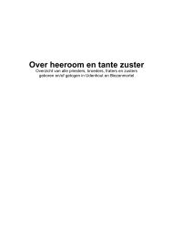 Over heeroom en tante zuster - t schoor udenhout - biezenmortel