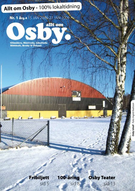Allt om Osby - 100% lokaltidning
