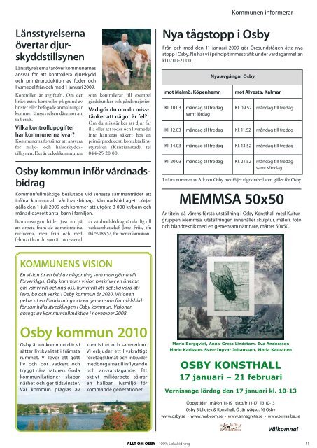 Allt om Osby - 100% lokaltidning