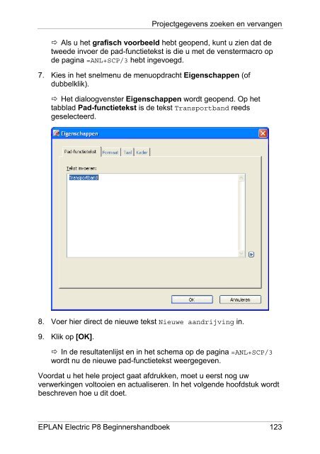 EPLAN Electric P8 beginners handboek (PDF)