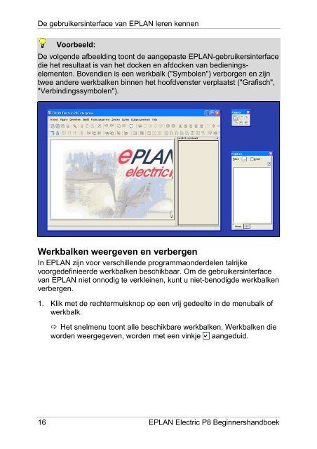 EPLAN Electric P8 beginners handboek (PDF)