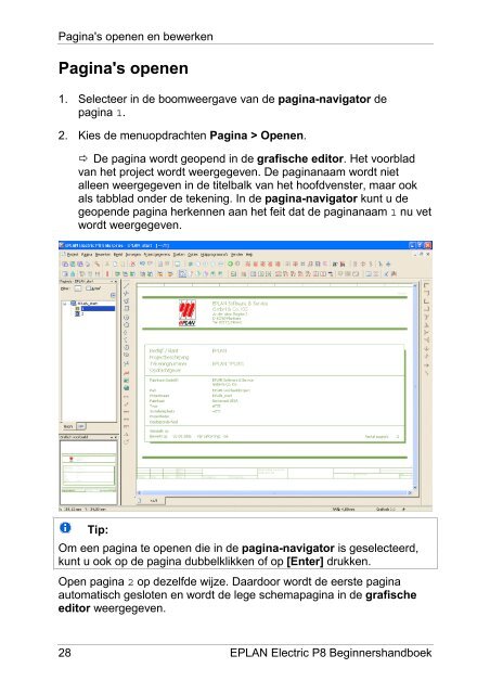 EPLAN Electric P8 beginners handboek (PDF)