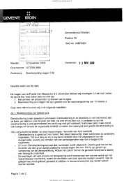 brief aan de gemeenteraad - Gemeente Wierden