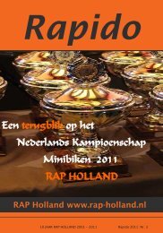 RAPIDO 2011 Nr. 3 - RAP-Holland