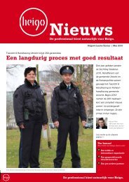 Nieuwsbrief algemeen mei 2010 - Heigo