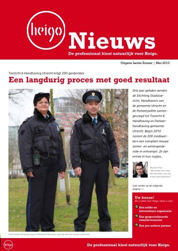 Nieuwsbrief algemeen mei 2010 - Heigo