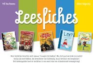 Handleiding boekenpakket met leesfiches - Abimo uitgeverij
