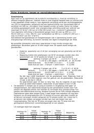 Fiche armaturen, lampen - Bond Beter Leefmilieu