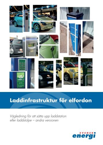 Laddinfrastruktur för elfordon - Svensk energi
