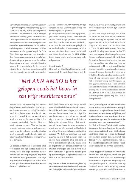 Het Amsterdams Baliebulletin