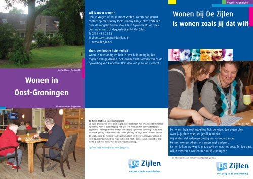 Wonen in Noord Groningen - De Zijlen