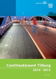 Coalitieakkoord Tilburg 2010 - 2014 - PvdA Tilburg