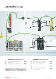 Zubehör EtherCAT Box - Beckhoff