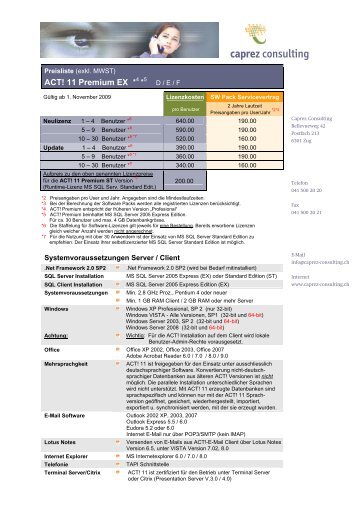 Caprez-consulting.ch