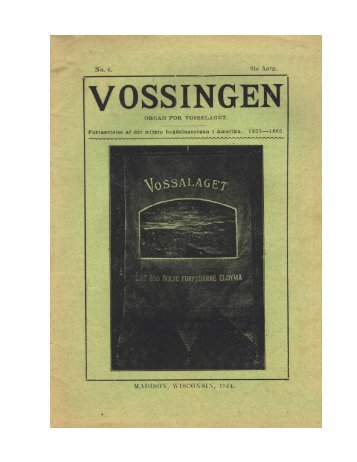 4/December 1924 - Voss Now