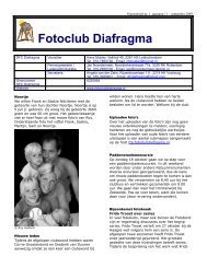 nieuwsbrief2009-09 - Fotoclub Diafragma