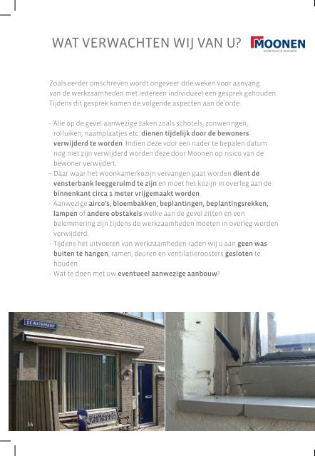 het bewonersboekje inclusief planning - Zayaz