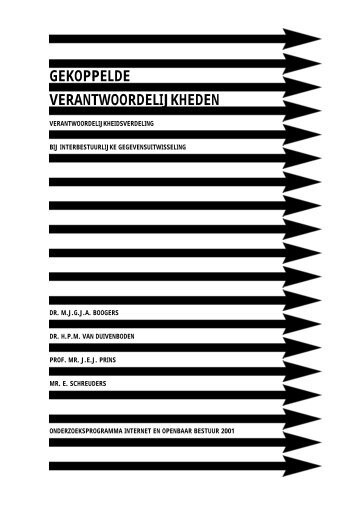 gekoppelde verantwoordelijkheden - Van Duivenboden Groep