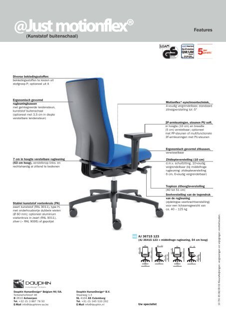 @Just motionflex® - Preciso office cultures