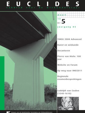 85-5 - Nederlandse Vereniging van Wiskundeleraren