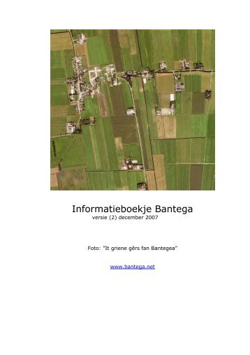 Informatieboekje Bantega - Bantega.NET