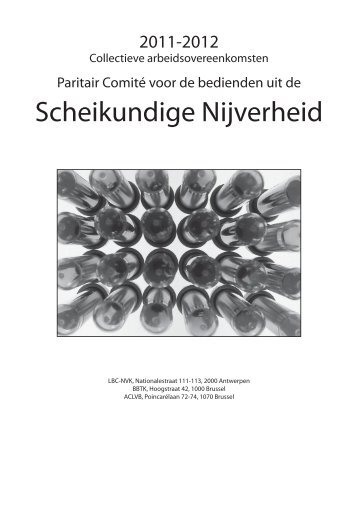 CAO scheikunde 2012 NL.indd - LBC-NVK - ACV
