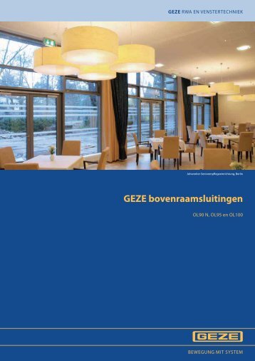 GEZE bovenraamsluitingen - Market